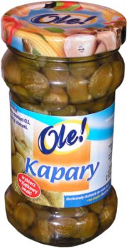 kapary w zalewie, kapary ole, kapary z biedronki ole, kapary